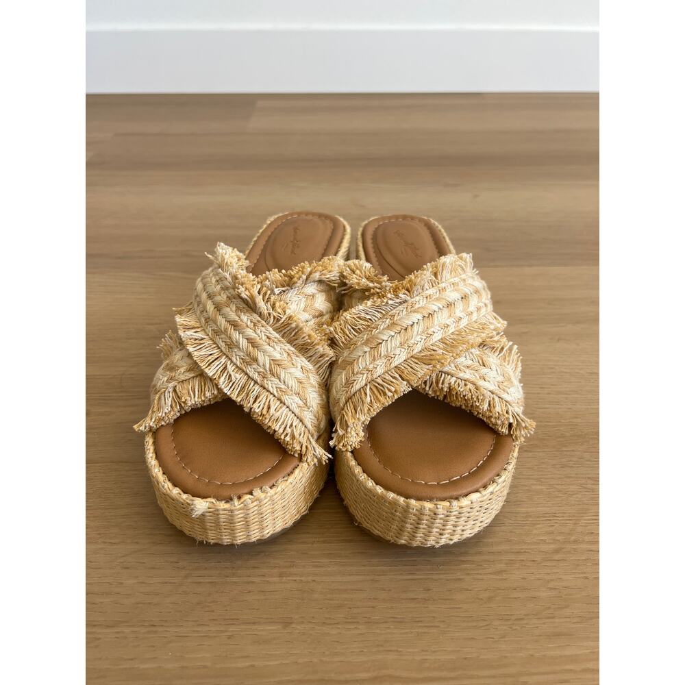 Universal Thread Sally Platform Sandal Women’s 9.5 - Picture 2 of 7